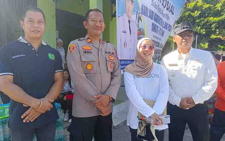 Dinkes Pulang Pisau Gelar Bakti Sosial di Desa Gohong