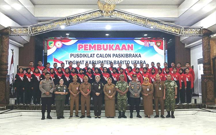 45 Calon Paskibraka Ikuti Pemusatan Diklat