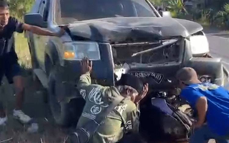 Kecelakaan Maut di Asam-Asam Tanah Laut, Ibu dan Anak Meninggal Dunia