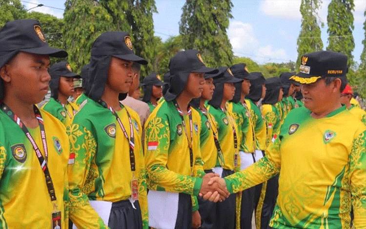 Bupati Seruyan Buka Pusdiklat Paskibraka Tahun 2026
