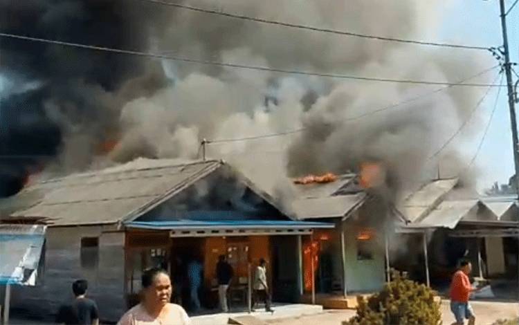 Kebakaran Melanda Permukiman di Gambut Banjar, Empat Rumah Terdampak