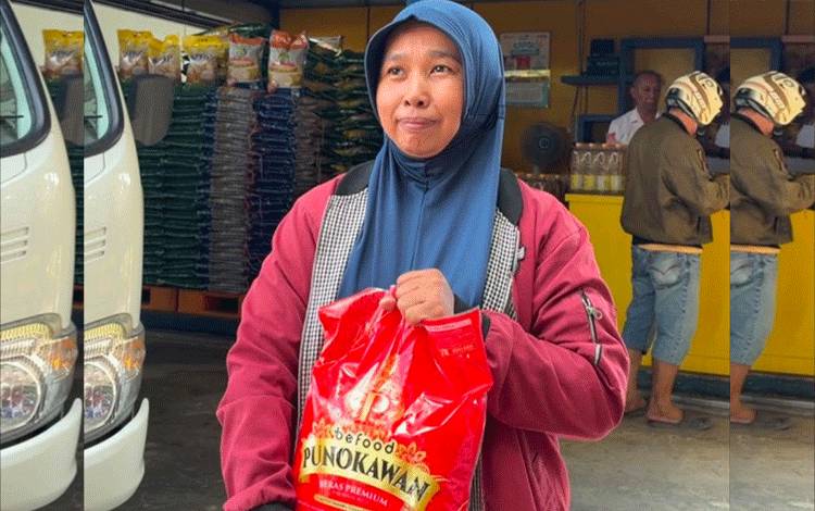 Tak Hanya SPHP, Bulog Kalteng Sediakan Beras Premium