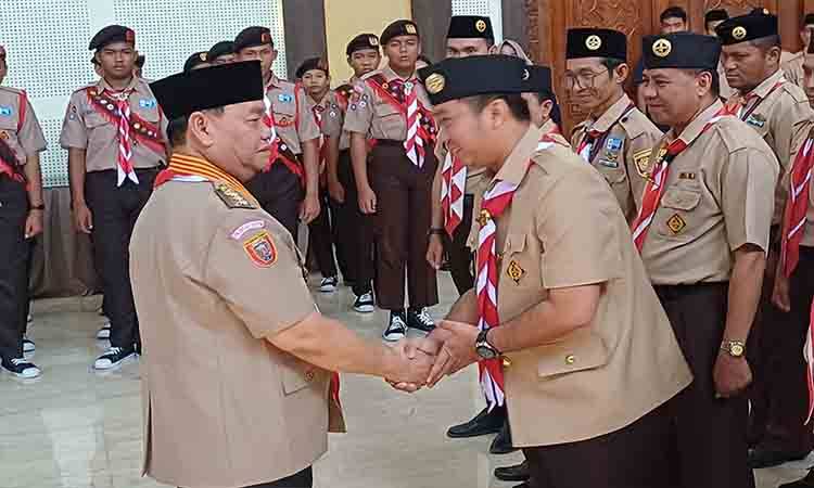 Bupati Kotim Minta Bumi Perkemahan Kota Besi Dihidupkan Kembali untuk Kegiatan Pramuka