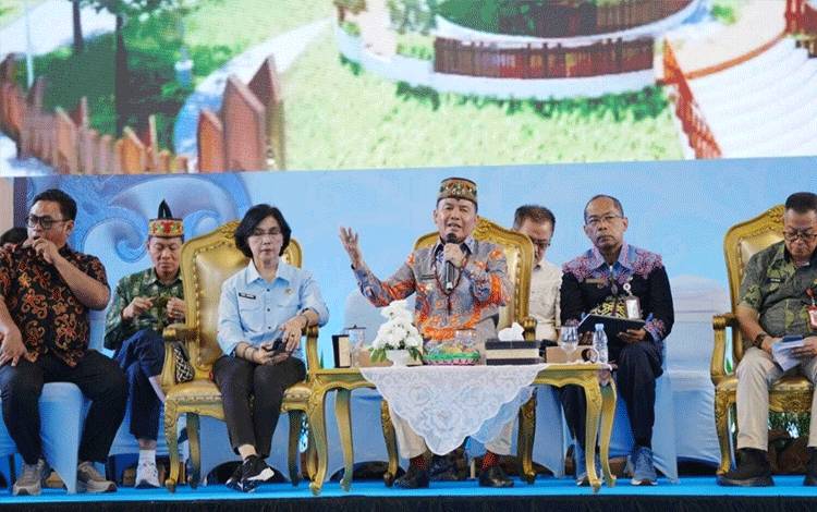 Gubernur Kalteng Pastikan Aspirasi Pemerintah Desa Ditindaklanjuti