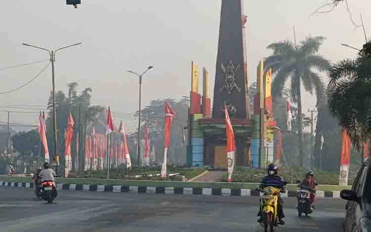 Jarak Pandang di Sampit Hanya 300-400 Meter di Pagi Hari, BPBD Ingatkan Kualitas Udara Tidak Sehat