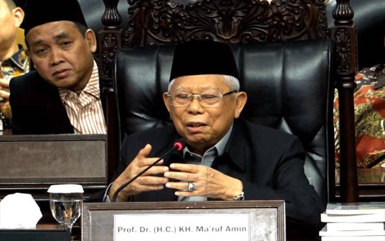 Ma'ruf Amin Dorong NU Perkuat Pendidikan dan Kemandirian Ekonomi