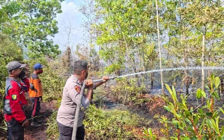 Tim Gabungan Tangani Karhutla di Sejumlah Wilayah Kalteng