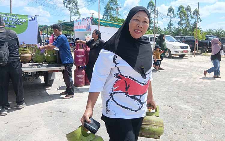 Pasar Inflasi Kobar Sediakan Sembako dan LPG, Gas 3 Kg Khusus Masyarakat yang Berhak