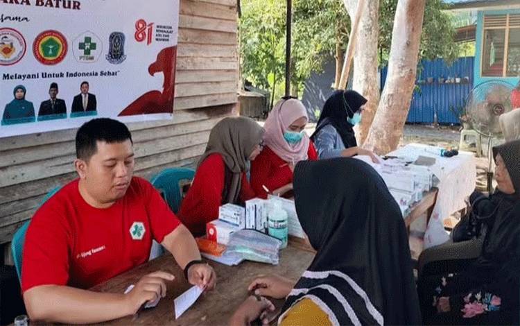 Pelayanan Kesehatan Gratis dan Sunatan Massal Meriahkan HUT ke-81 RI di Saka Batur