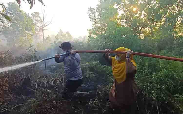 18 Titik Karhutla di Kotim Dipasangi Police Line, Satu Terdeteksi di Area Konsesi HGU