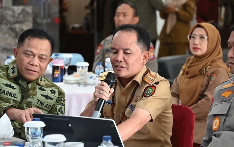 Gubernur Kalteng Perkuat Sinergi Penanganan Karhutla