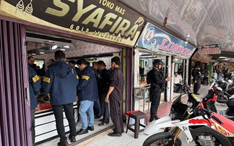 Polisi Sita Emas dari Toko Hasil Pertambangan Tanpa Izin