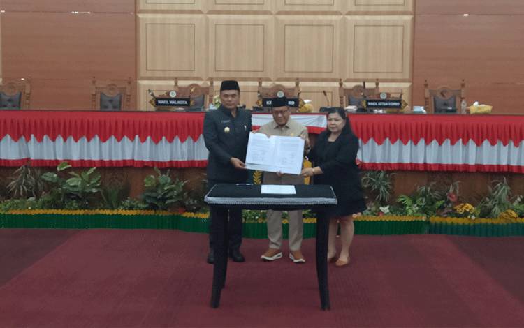 Rapat Paripurna Ke-10, DPRD Palangka Raya Sahkan Perubahan KUA-PPAS 2026