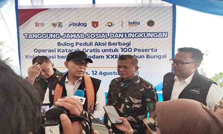 BULOG Kalteng Salurkan Sembako untuk 100 Pasien dan Bantuan ke Panti Asuhan