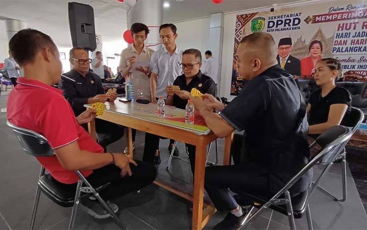 Meriahkan HUT ke-81 RI, DPRD Palangka Raya Gelar Lomba Domino