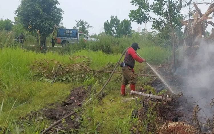 Sejak 1 Juni sebanyak 183,08 Hektare Hutan Lahan terdampak Karhutla di Palangka Raya