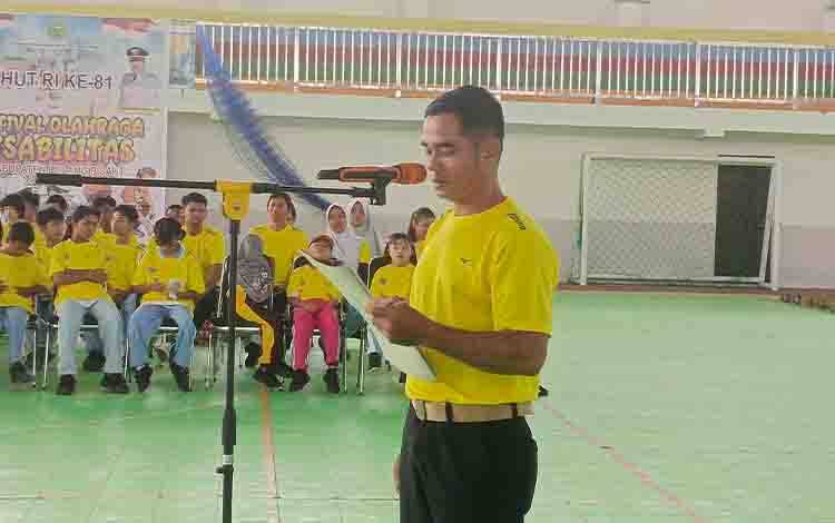 NPCI Kalteng Dorong Festival Olahraga Disabilitas Pulang Pisau Jadi Momentum Cetak Atlet Berprestasi