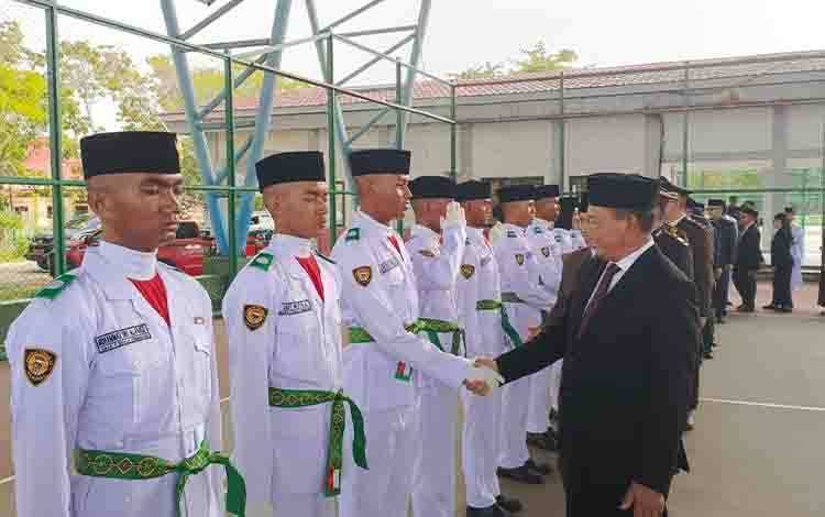 Bupati Kukuhkan Paskibraka Kabupaten Seruyan Tahun 2026