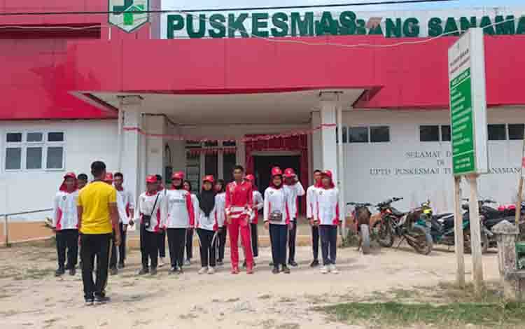 Jelang Pengibaran Merah Putih, Paskibraka SMA 1 Katingan Hulu Jalani Cek Kesehatan