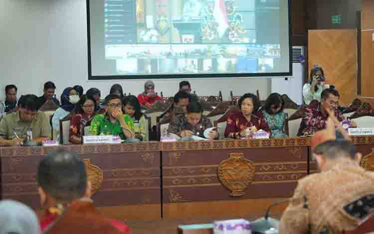 Pemprov Kalteng Perkuat Data Dukung Penilaian PSN