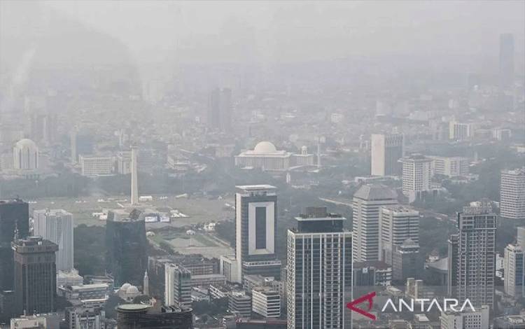 Kualitas Udara Jakarta Terburuk Kedua di Dunia pada Minggu