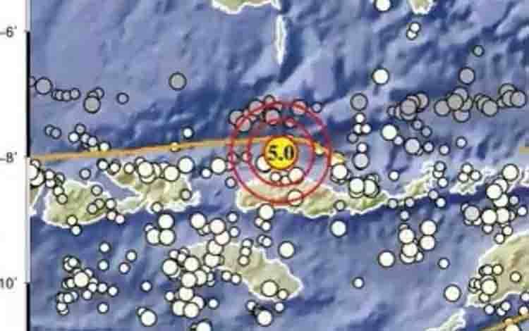 Gempa Magnitudo 5,0 Guncang Manggarai NTT Tak Berpotensi Tsunami