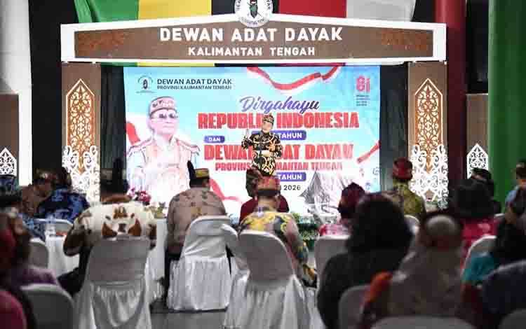 Gubernur Agustiar Sabran Dorong Nilai Adat Dayak Tetap Relevan