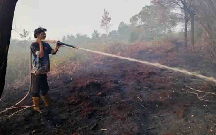 BPBD Palangka Raya Imbau Warga Lindungi Diri dari Bahaya Asap Karhutla