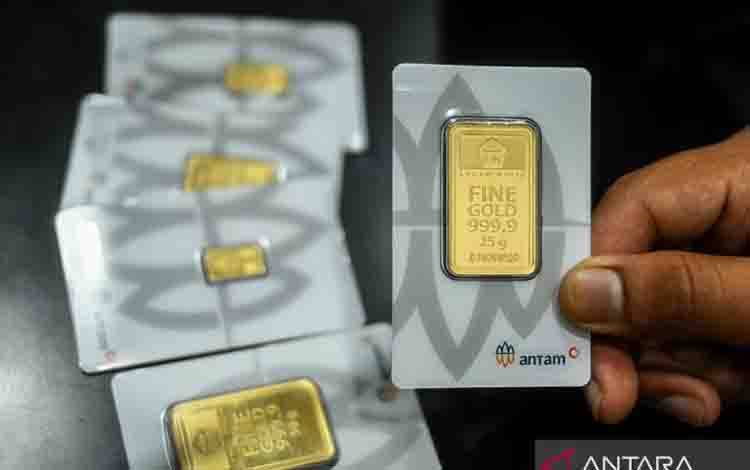 Selasa Ini Harga Emas Antam Naik Rp18.000 jadi Rp2,695 Juta/gram
