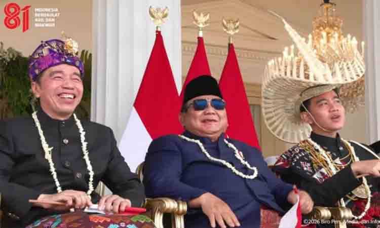 Gerindra: Jokowi Duduk di Samping Prabowo Tunjukkan Hubungan Baik