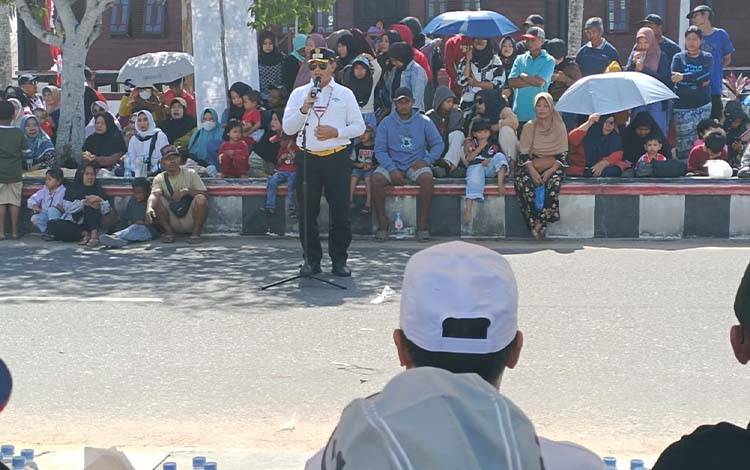 Bupati Seruyan Ajak Masyarakat Bersatu Mengisi Kemerdekaan dan Bangun Daerah