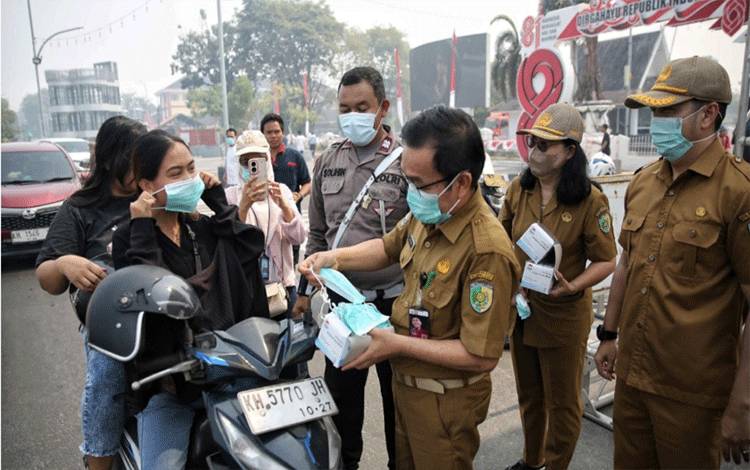 Dinkes Palangka Raya Siagakan Nakes Antisipasi Dampak Asap Karhutla