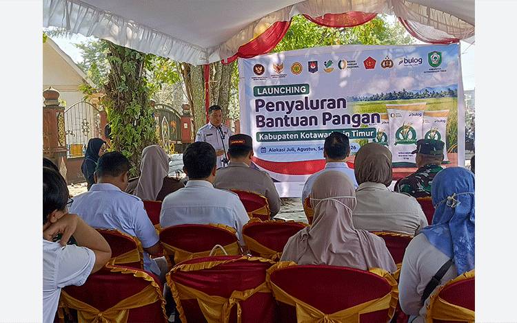Bantuan Pangan 2026 di Kotim Sasar 38.261 Penerima, Stok Beras Dipastikan Aman