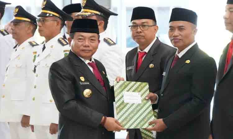 106 Pejabat Baru di Kapuas Diminta Pangkas Birokrasi dan Atasi Stunting