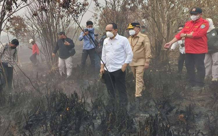 Menhut Raja Juli: Modifikasi Cuaca Solusi Ideal Tangani Karhutla di Kalteng