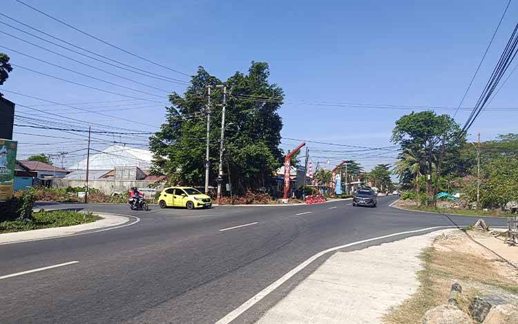 Traffic Light Keruing-Patrum Dilepas Sementara, Dishub Kapuas Sebut Ada Peningkatan Jalan