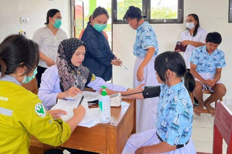 Cek Kesehatan Gratis di Gunung Mas Jangkau Siswa SLBN Kuala Kurun