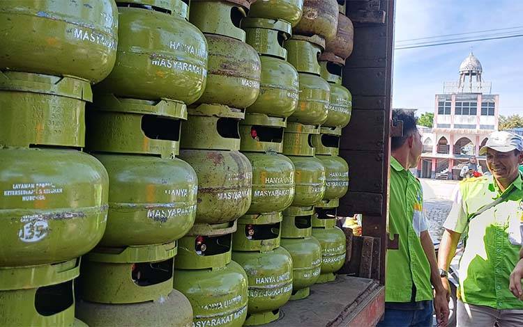 Kotim Dapat Tambahan Kuota 9.000 Tabung LPG 3 Kg