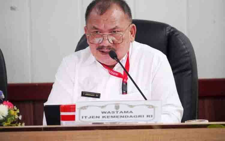 Kemendagri Awasi Penyelenggaraan Pemerintahan di Kalteng