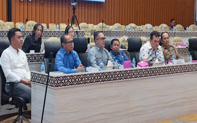 DPRD Palangka Raya Temui DPR RI Bahas Penanganan Karhutla