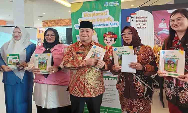 Buku Aku Cinta Budaya Dayak Jadi Media Belajar Budaya dan Karakter Anak Sejak Dini