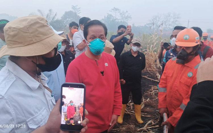GAPKI Turunkan Dua Regu Pantau Karhutla Palangka Raya