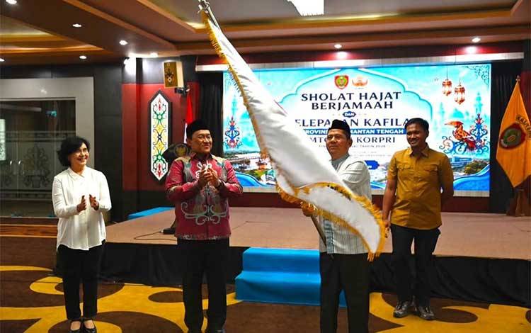 Edy Pratowo Minta Kafilah Kalteng Tampil Percaya Diri dan Sportif