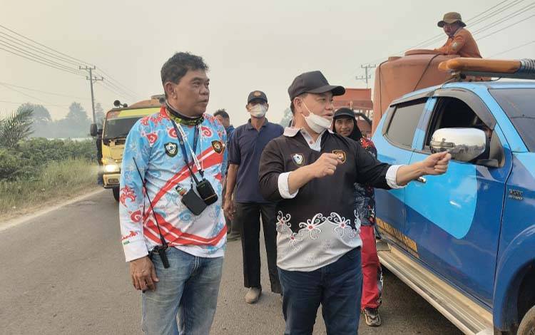 Bupati Kotim Curiga Ada Karhutla Sengaja Dibakar, Warga Diminta Lapor