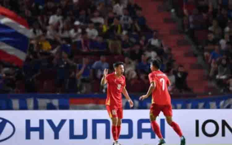 Vietnam Menangkan Final Leg Pertama 2-0 di Kandang Thailand
