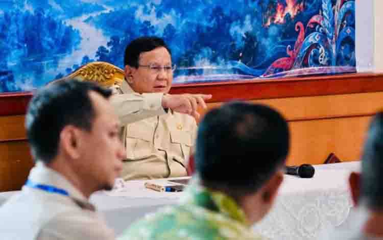 Presiden Prabowo Pastikan Perkuat Pengendalian Karhutla di Kalteng