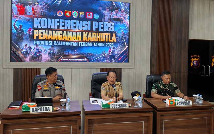 Agustiar Sabran Ajak Masyarakat dan Media Kawal Penanganan Karhutla Kalteng