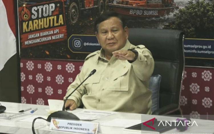 Presiden Minta Tambahan Pembangunan Sekat Kanal di Lahan Gambut