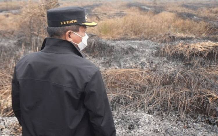 Bupati Kapuas Minta Kades Gencarkan Sosialisasi Pencegahan Karhutla