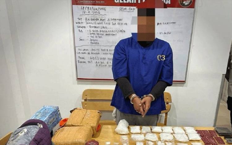 Polisi Sita 2 Kg Sabu dan 4 Kg Ganja